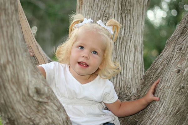 My niece in a tree - original