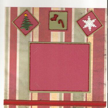 8x8 page swap for Ms Scrapsalot on Christmas