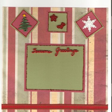 8x8 page swap for Ms Scrapsalot on Christmas