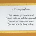 Thanksgiving Day poem