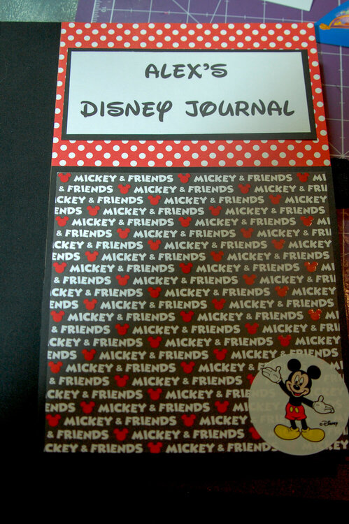 Alex&#039;s Disney Journal - Cover