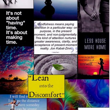 One Little Word Vision Board - Mindful (1)