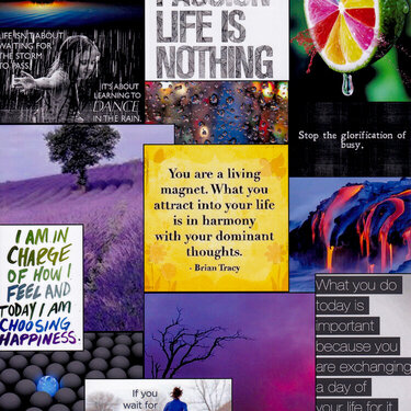 One Little Word - Vision Board - Choose (1)