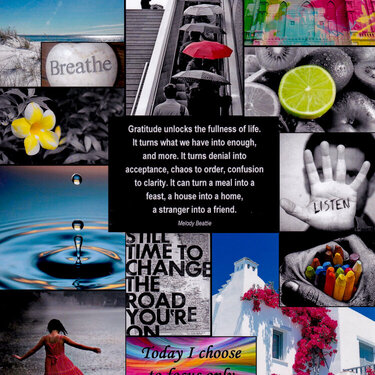 One Little Word - Vision Board - Choose (2)
