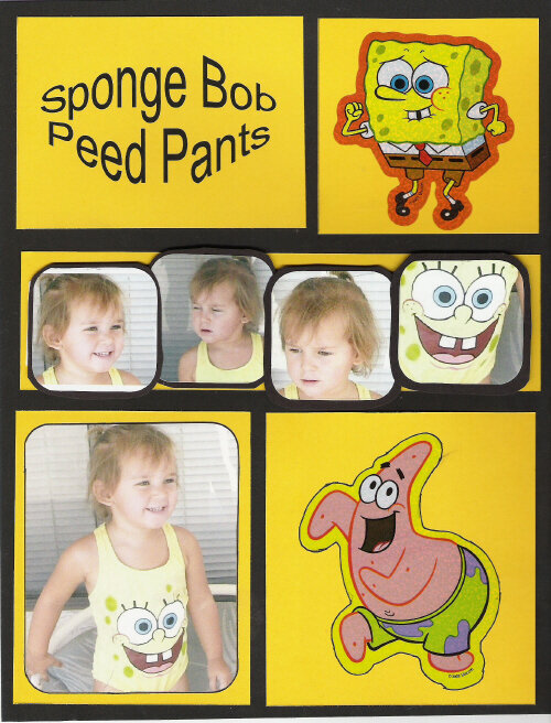 Sponge Bob Peed Pants