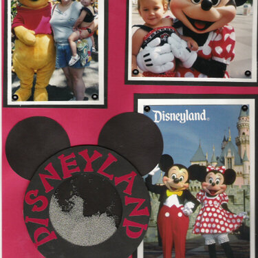 Trading pages // disneyland