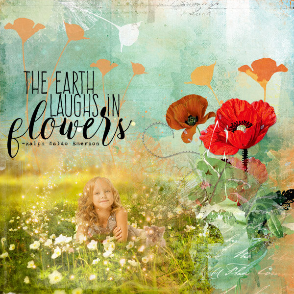 the earth laughs in flowers
