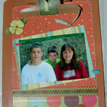 Flair Designs Family Ties Clipboard