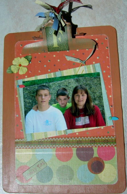 Flair Designs Family Ties Clipboard