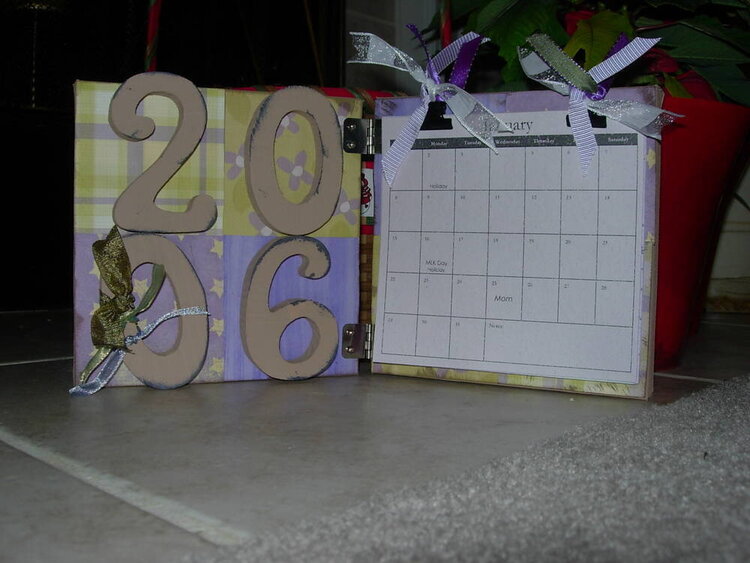 Purple 06 Calendar