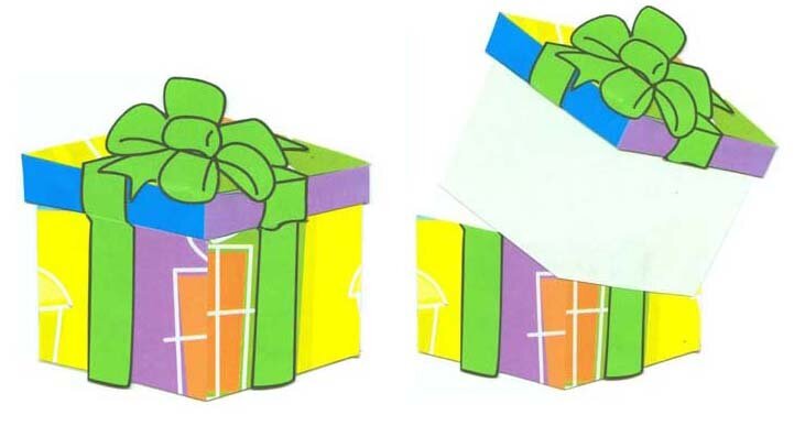 happy birthday swap - journal box