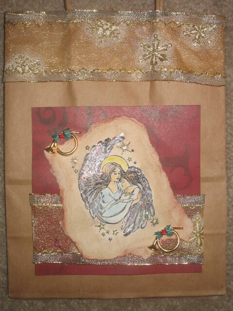 Angel gift bag
