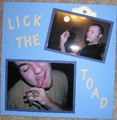 lick the toad