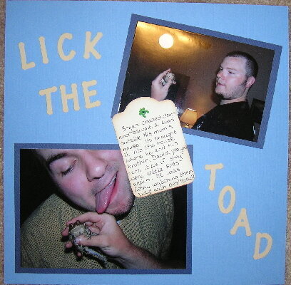 lick the toad - hidden tag