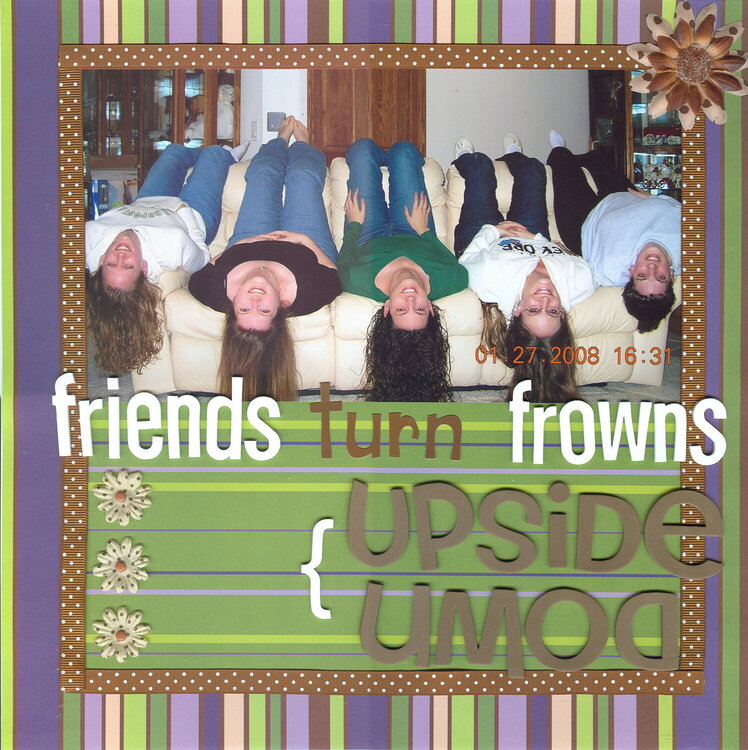 Friends turn frowns upside down (pg 1)