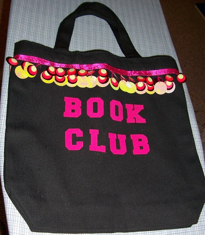 Mom&#039;s book club tote bag