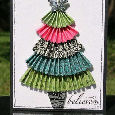 Believe Card *New DCWV Street Lace*