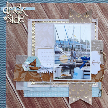 Dockside *DCWV Gilded Paper stack