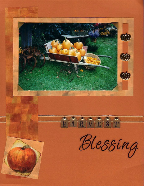 Harvest Blessing