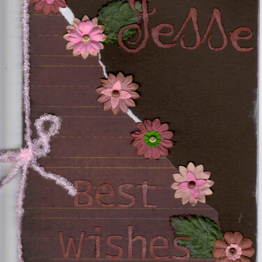 A Best Wishes Card