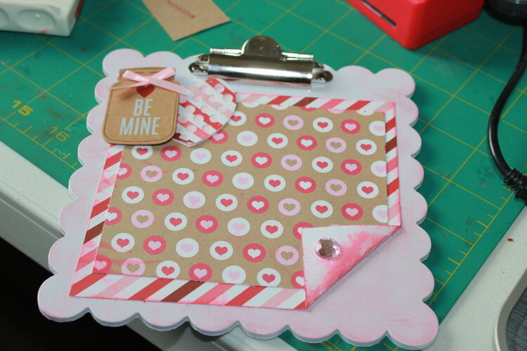 v-day clip board