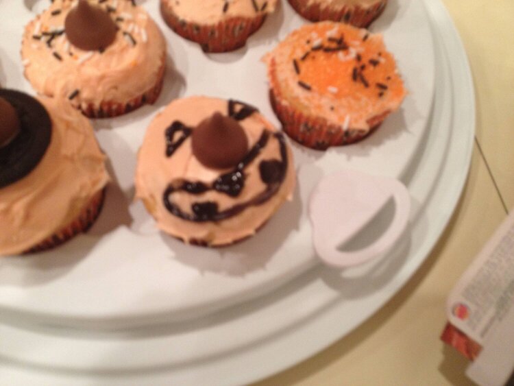 pumpkin cupcake