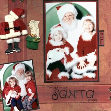 A Tale Of Two Santa Photos