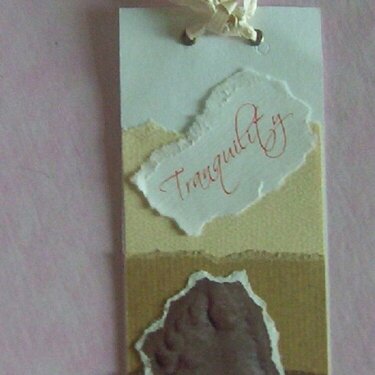 Tranquility Bookmark