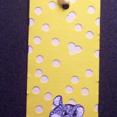 &amp;quot;Who moved my cheese&amp;quot; bookmark!