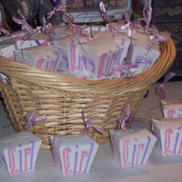 *My Baby Shower Favors*