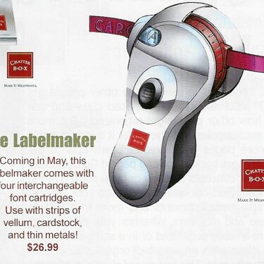 New ChatterBox LabelMaker
