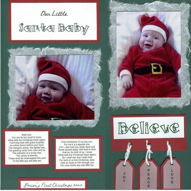 Our Little Santa Baby