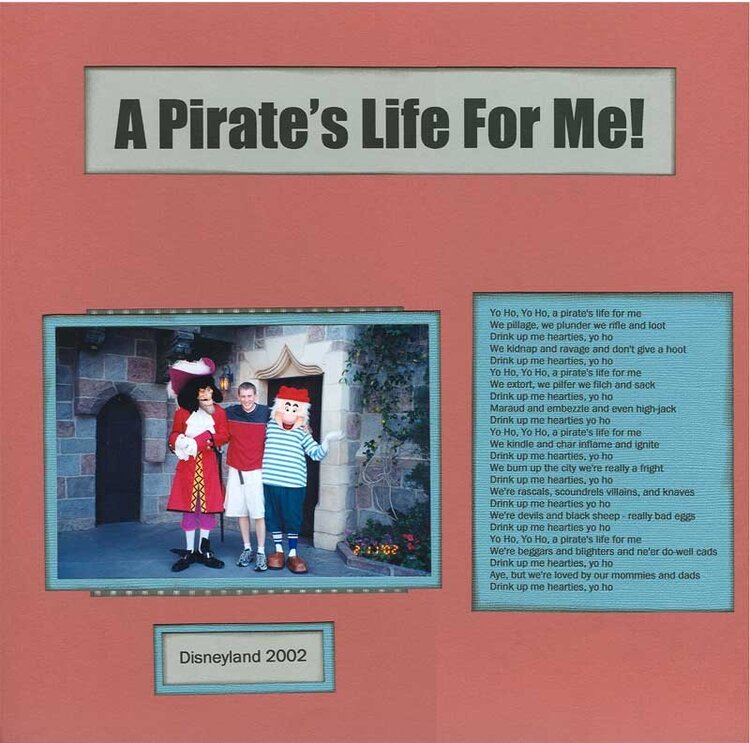 Pirates Life For Me- Scrapvivor Week 4