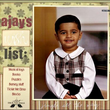 Ajay&#039;s Wish List