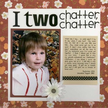 I two chatter, chatter