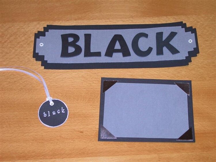Color Book Swap - Black