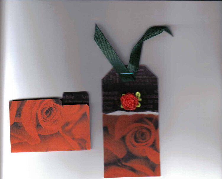 Rose tag and file