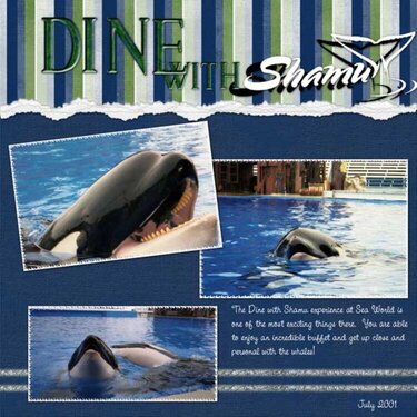 Dine with Shamu