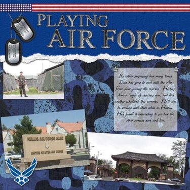Playing Air Force