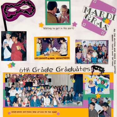 C-6th Grade &amp; Graduation (pg. 4 of 5)