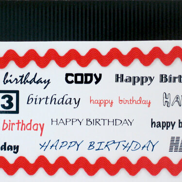 Card: Happy Birthday (13)