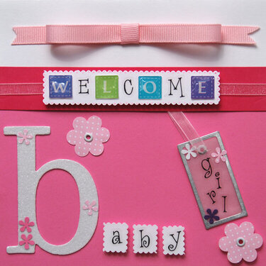 Card: Welcome Baby Girl