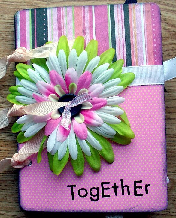 cover page &quot;together&quot; of heidi swapp playing cards album