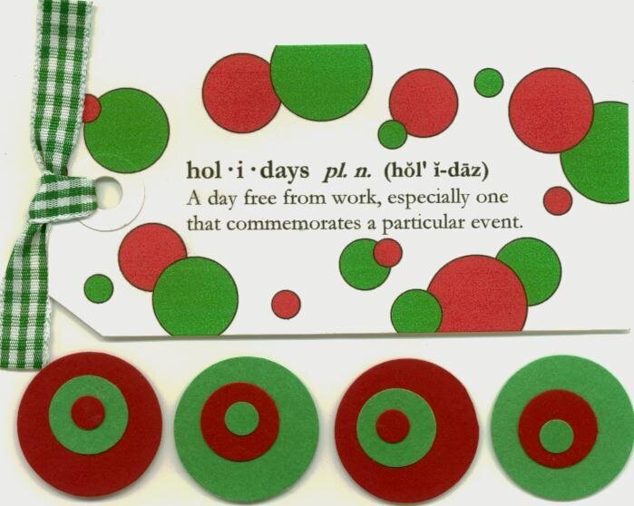 Holidays definitions tag