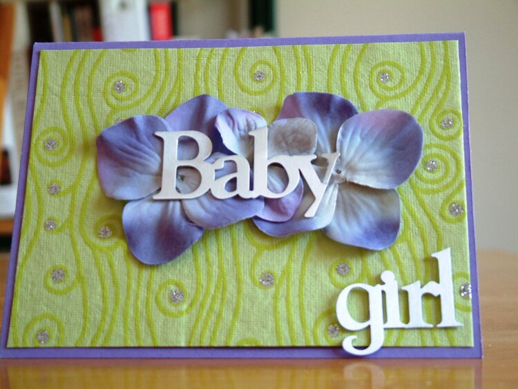Baby Card for SIL