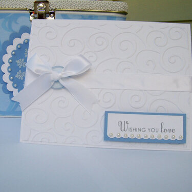 Blue and White Wedding