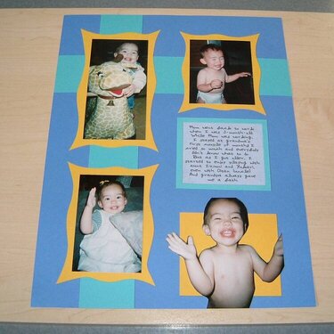 staying at grandma's