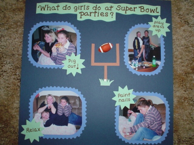 Super Bowl Party Page 2