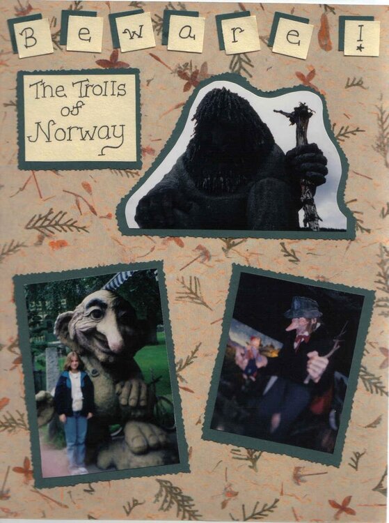Beware! Trolls of Norway
