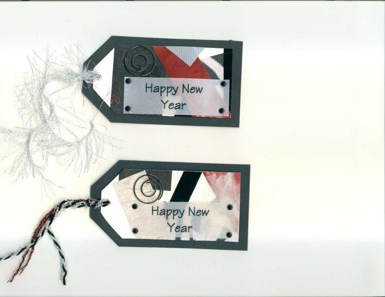 New Years Tags